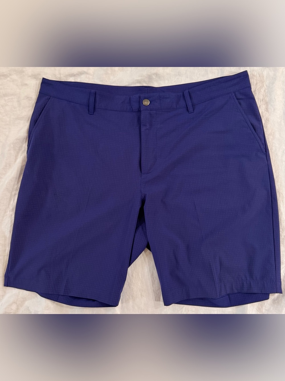 Adidas Golf Men's HEAT.RDY Grid Performance Shorts Purple 40